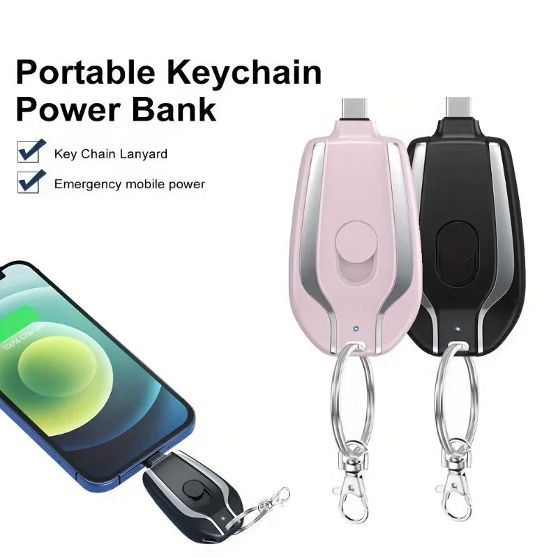 Mini Keychain Power Bank